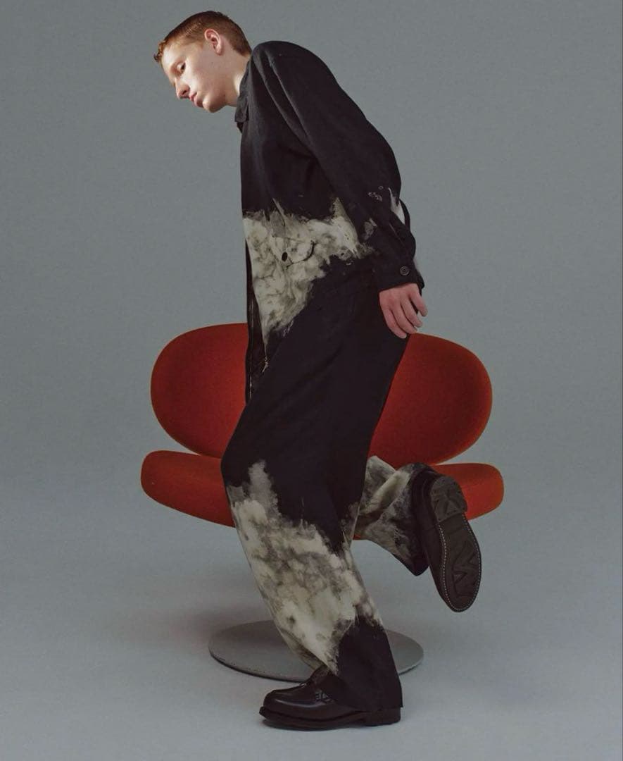 【最終値下げ】MARKAWARE CLOUDY BLEACHING パンツ