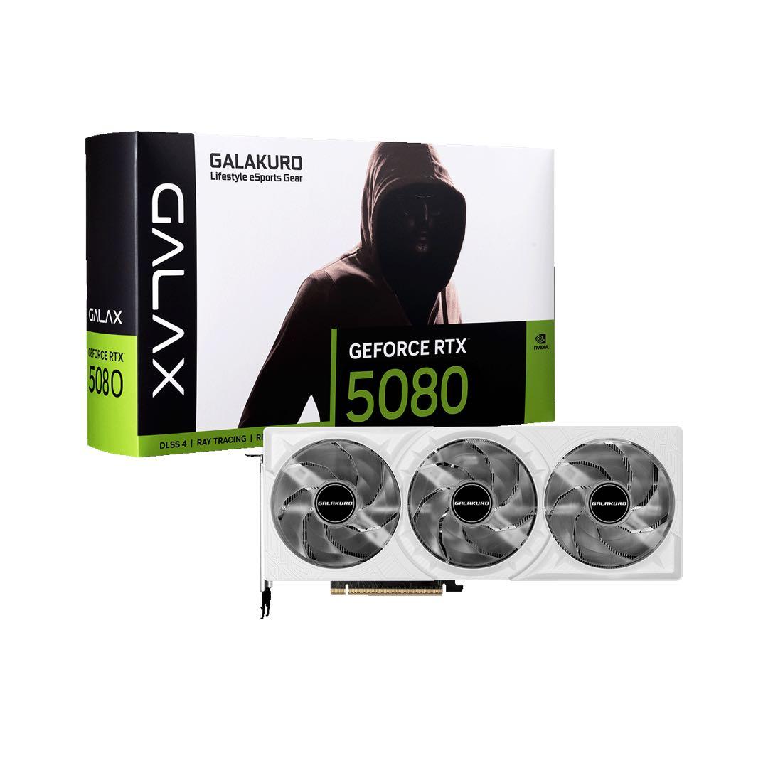 【新品•希少な白色•レシート付】RTX5080 OC 16GB ホワイト