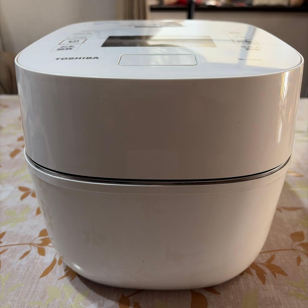 TOSHIBA IH炊飯器 RC-10VST ホワイト2023年制