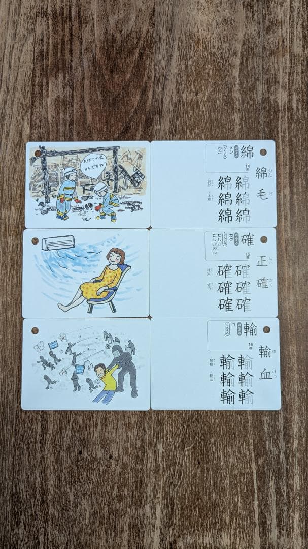 【3冊セット】改訂版 意味からおぼえる漢字イラストカード 4年5年6年 特別支援