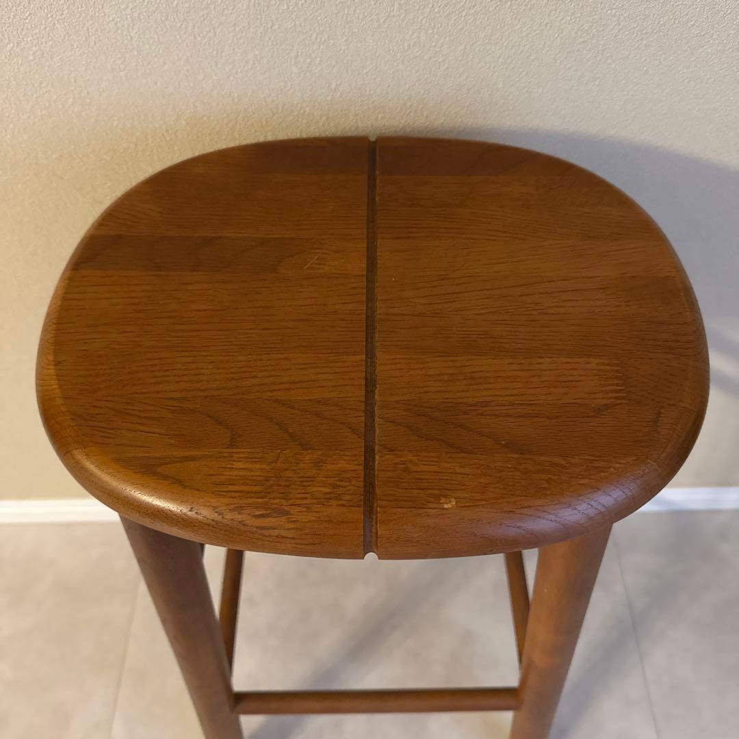 本当に綺麗です！★カリモク★ヴィンテージ★木製スツール