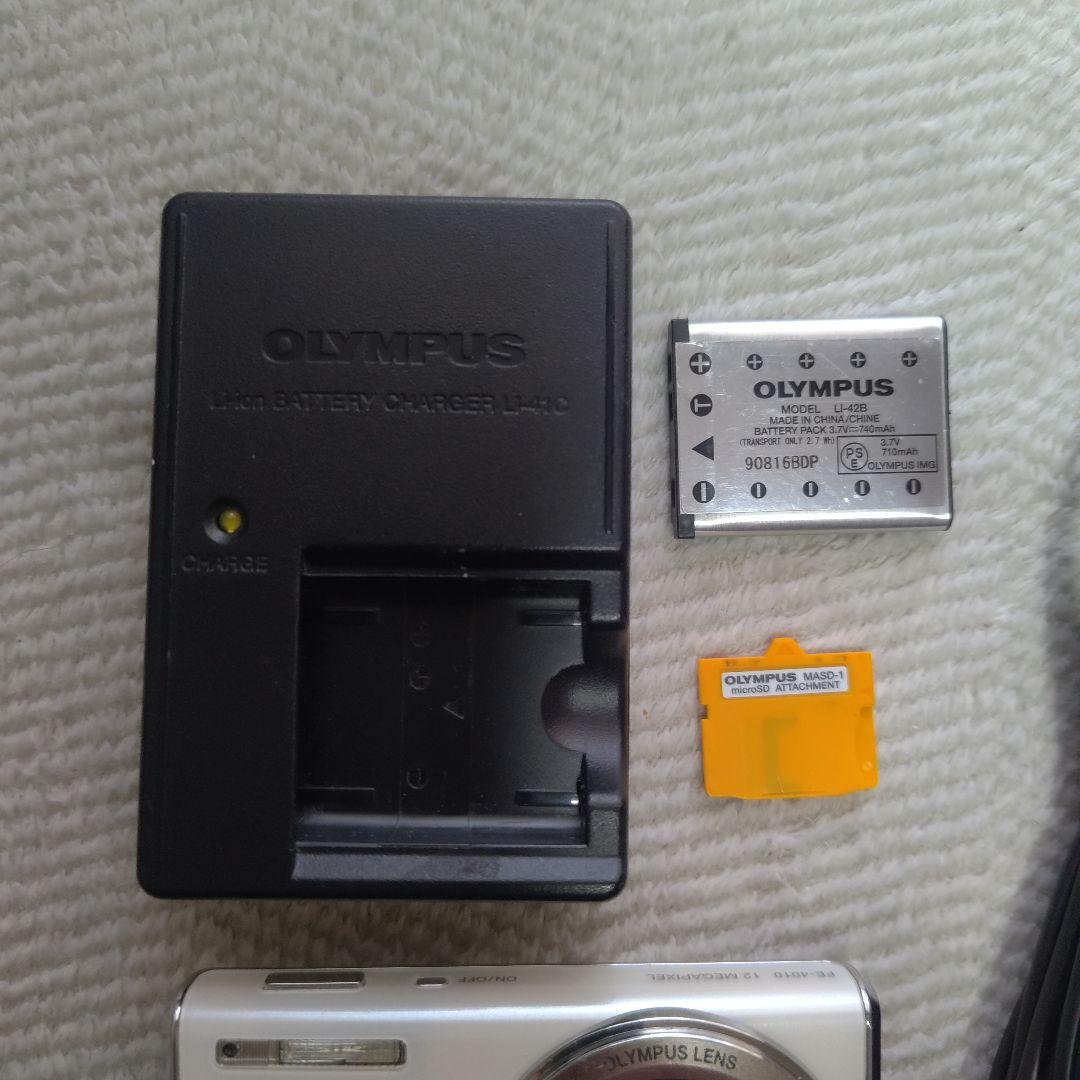 OLYMPUS デジタルカメラ　FE-4010 付属品付