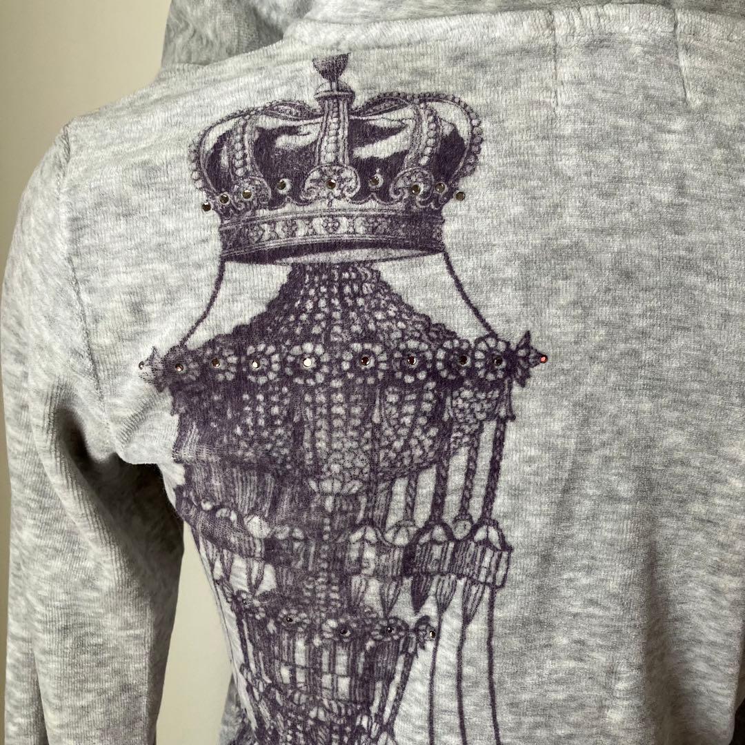 トップス Juicy Couture Velour Zip Through Hoodie