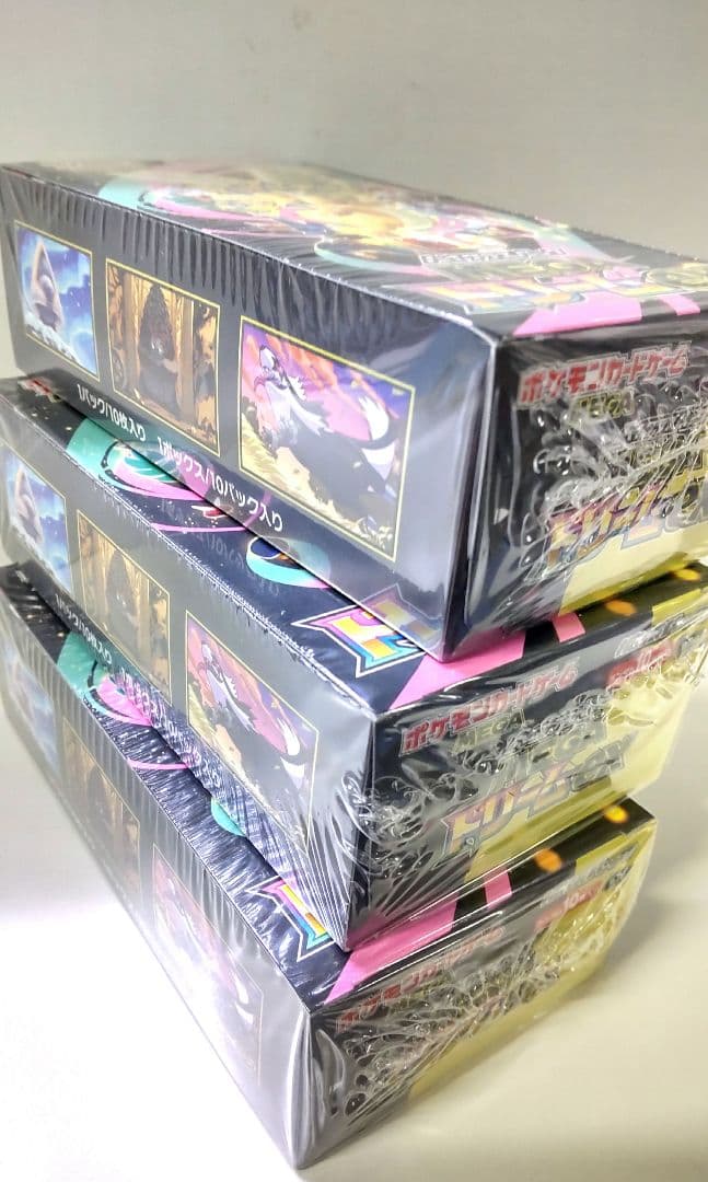 ポケモンカード MEGA ドリームex 3BOXシュリンク付