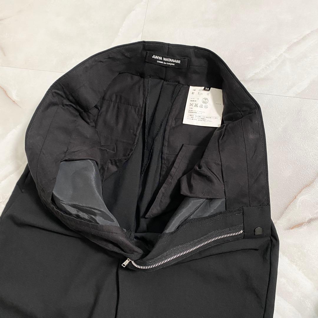 A17273 美品 ジュンヤワタナベコムデギャルソン サルエルスラックス 黒XS
