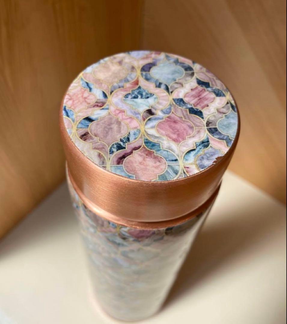 大人気　純銅　ヨガボトル　水筒　デトックス　健康　アーユルヴェーダ