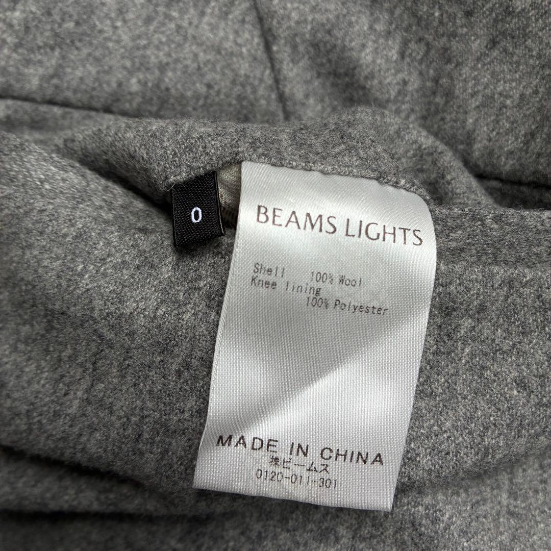 ★定価2.5万円ビームススーパー120sウールフランネルインプリーツワイドパンツ