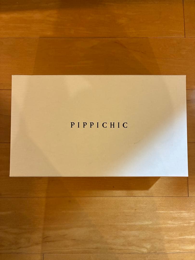 pippichic リボン付きスウェードパンプス　フラット　37.5