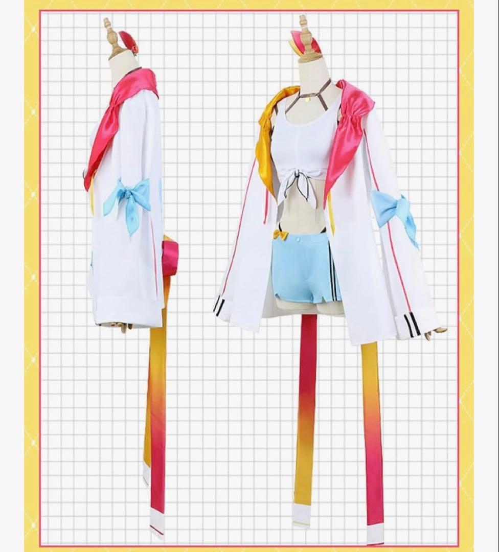 新品[milky time] にじさんじ 星川サラ コスプレ VTuber