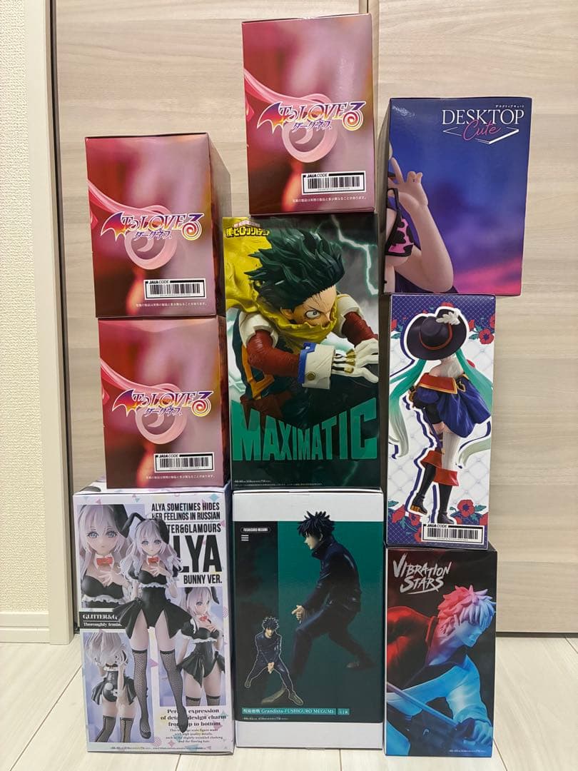 新作フィギュア　まとめ売り　美少女　ヒロアカ　初音ミク　呪術廻戦　など