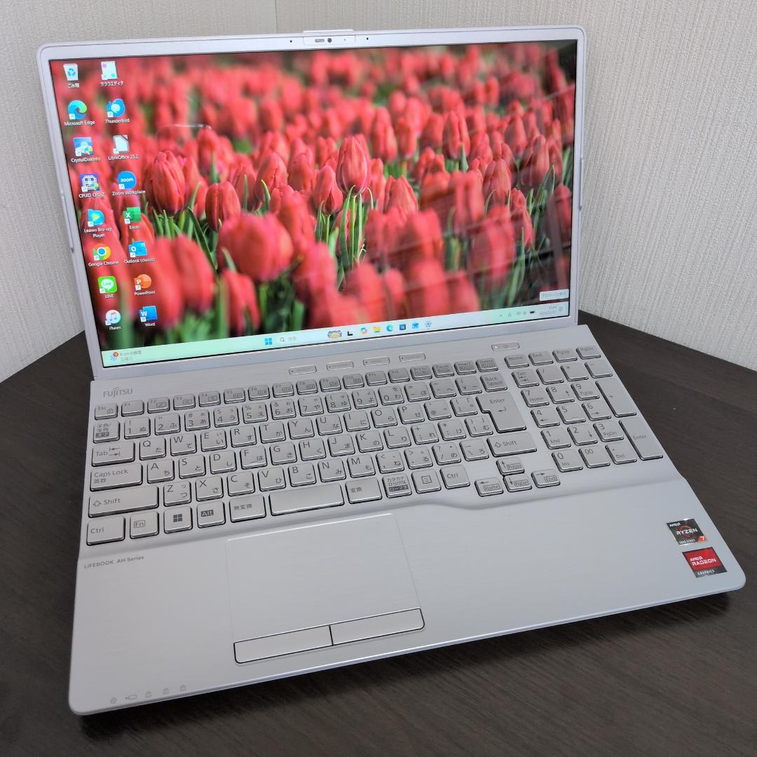 富士通 LIFEBOOK✨AH50/G2 R7-5700U 32GB 1TB
