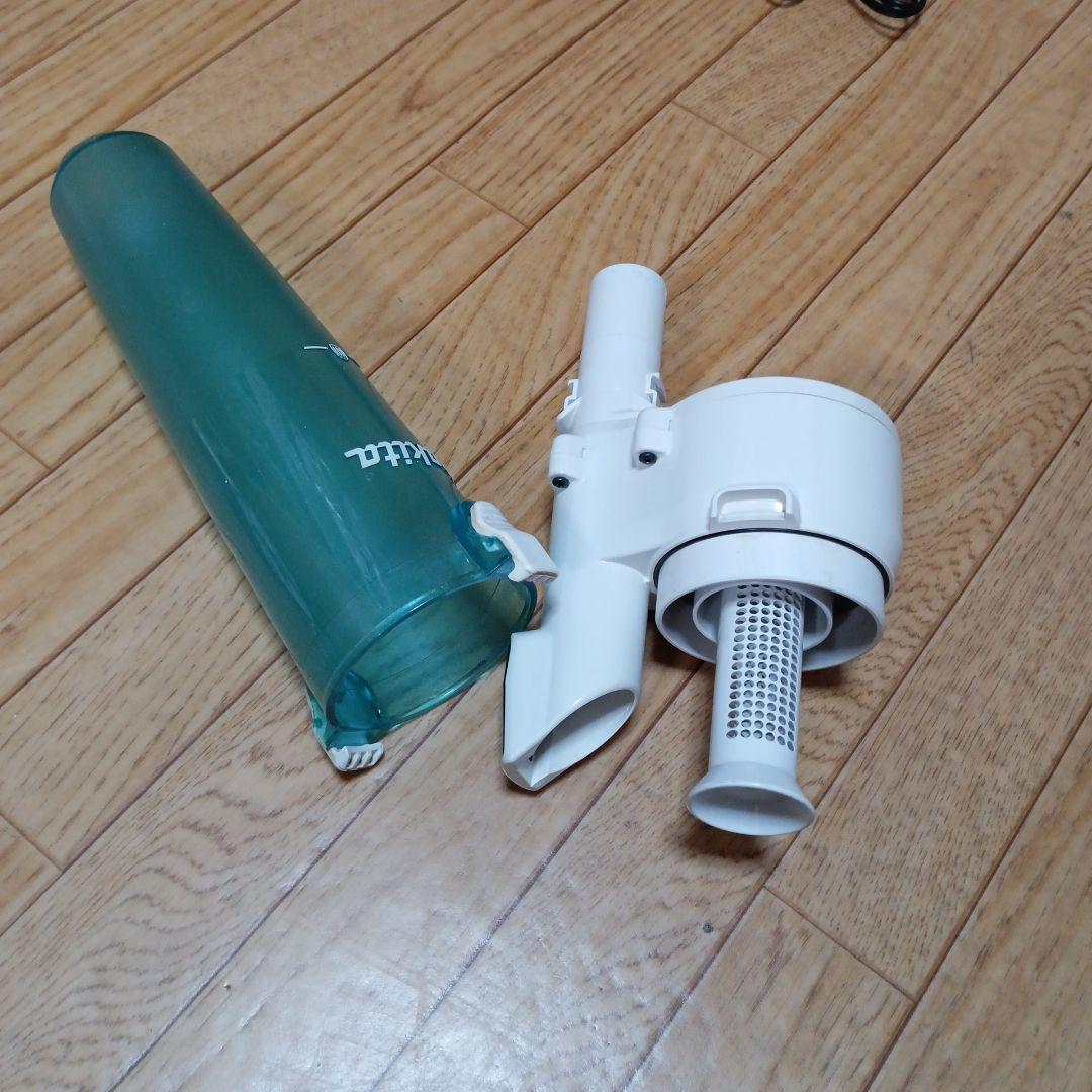 マキタ18V充電式クリーナCL281FD純正バッテリー、急速充電器、サイクロン付