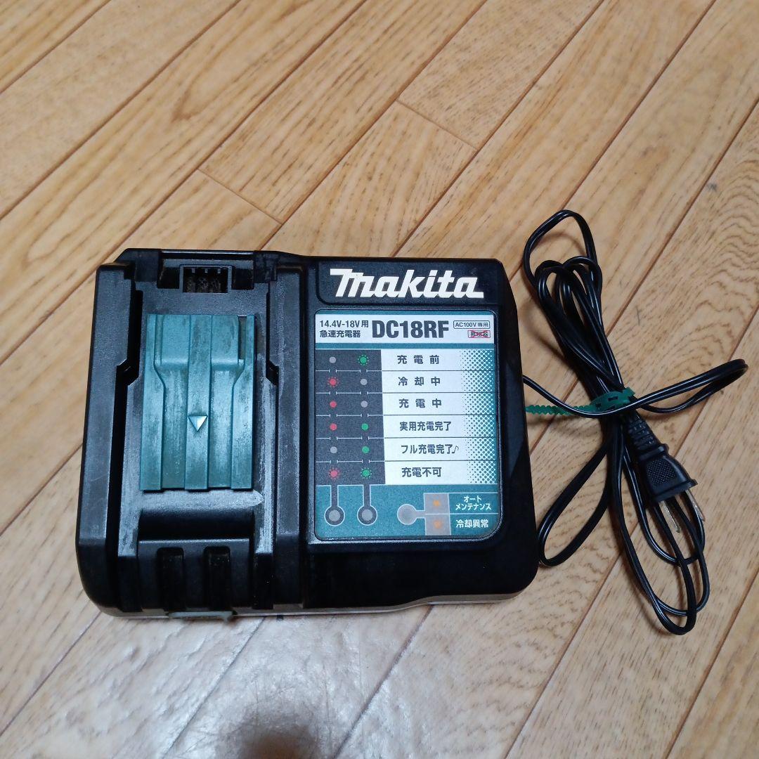 マキタ18V充電式クリーナCL281FD純正バッテリー、急速充電器、サイクロン付