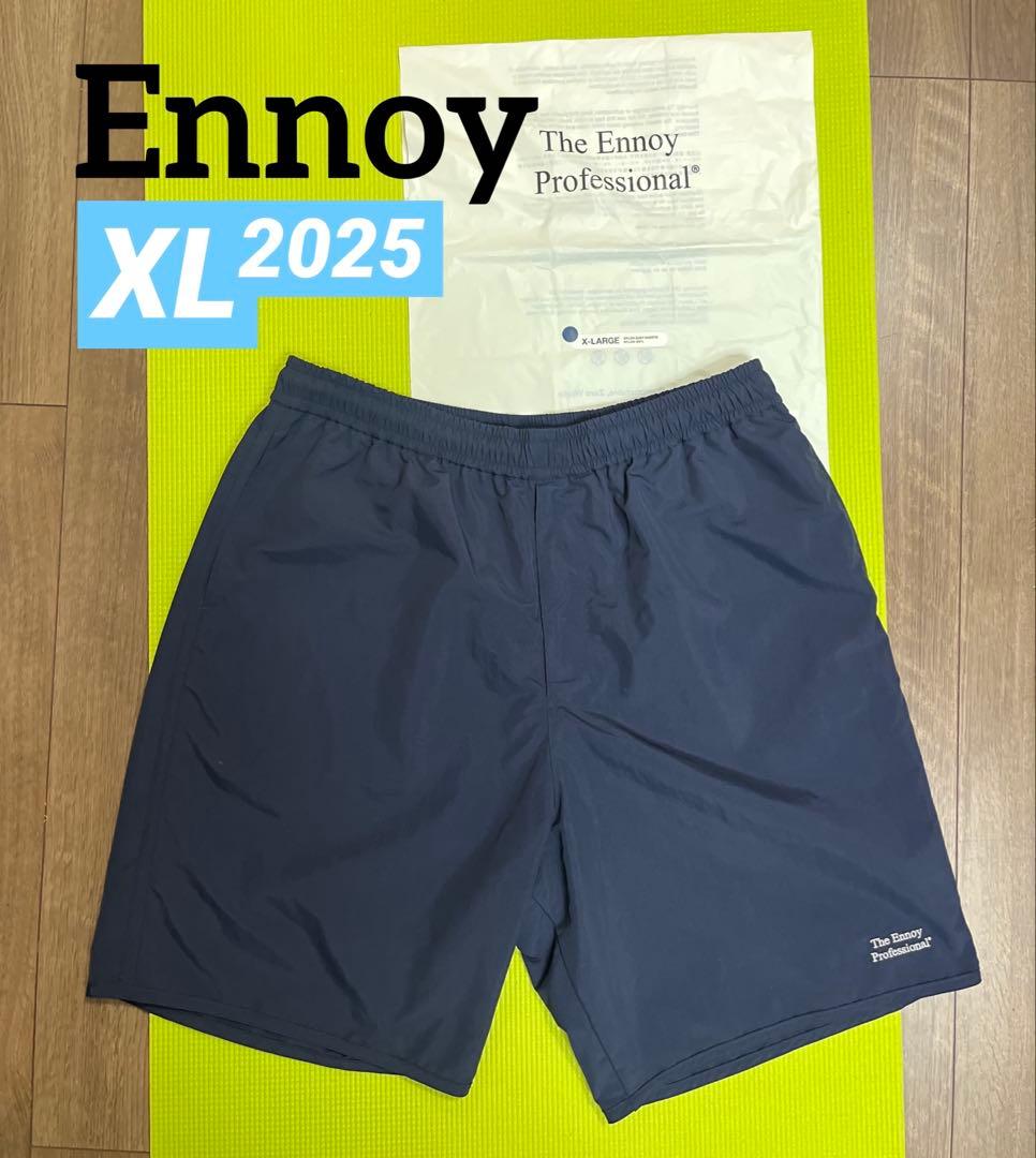 ennoy NYLON EASY SHORTS NAVY XL ほぼ新品