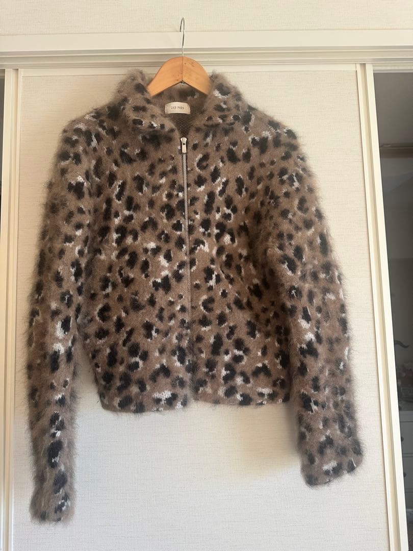 トゥモローランド レオパードファー ジップアップブルゾン 美品 DES PRES