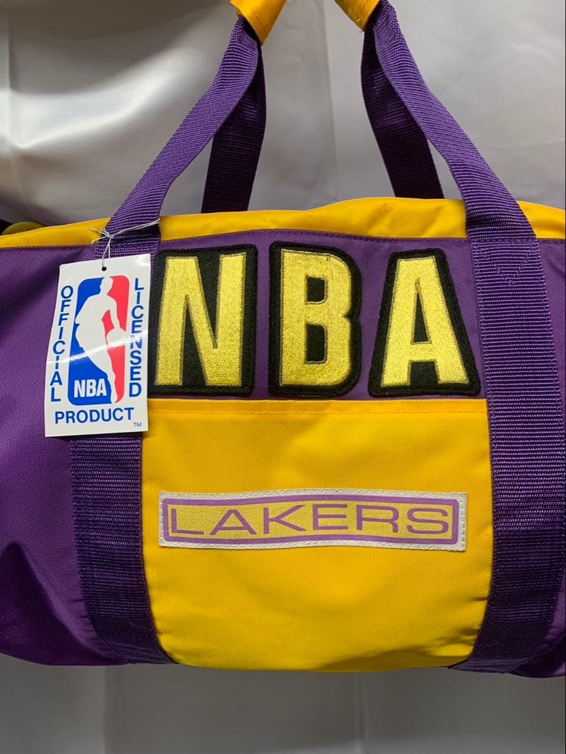 【新品未使用品】NBA Lakers ボストンバッグ