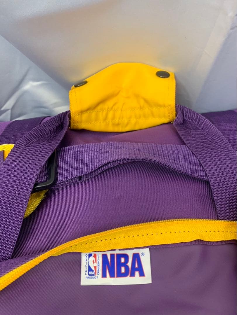 【新品未使用品】NBA Lakers ボストンバッグ