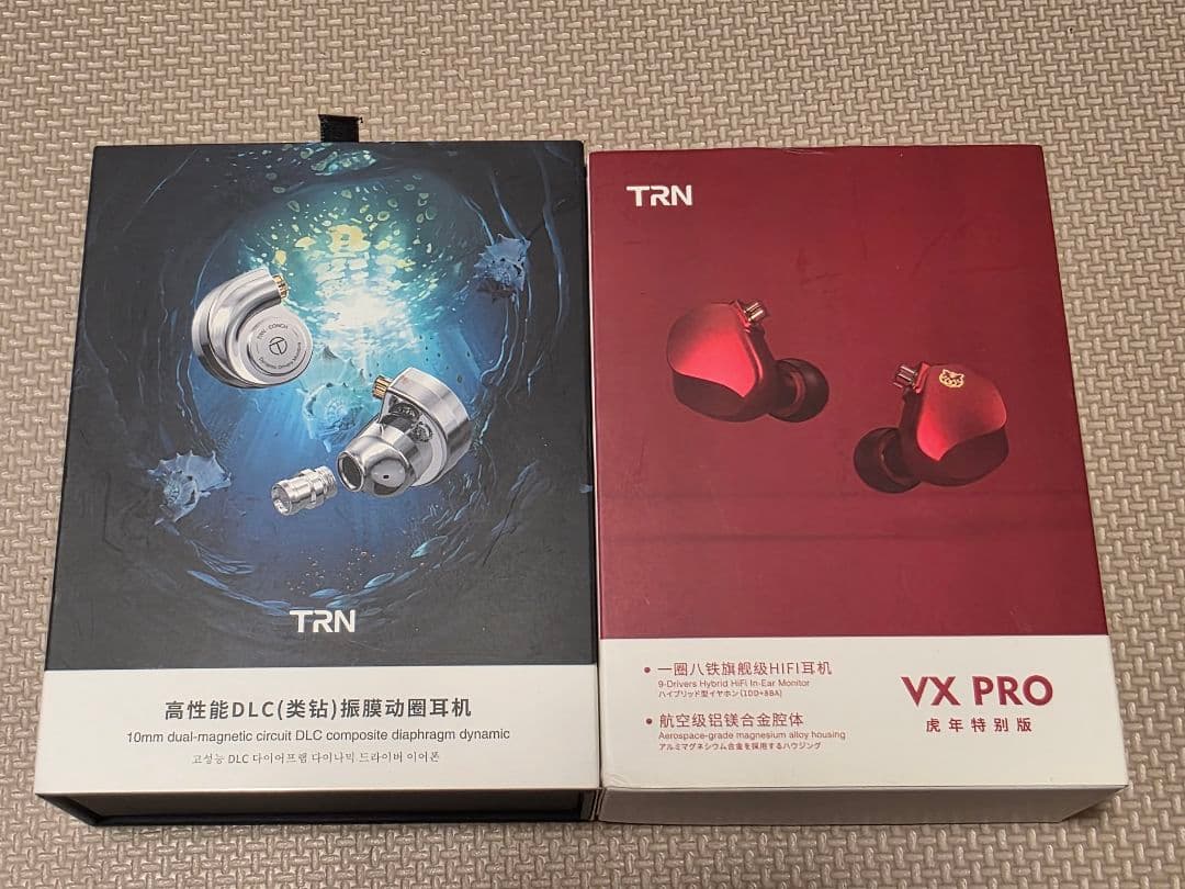 TRN VX Pro 虎年特別版＋BIGMANGO Suzaku＋CONCH