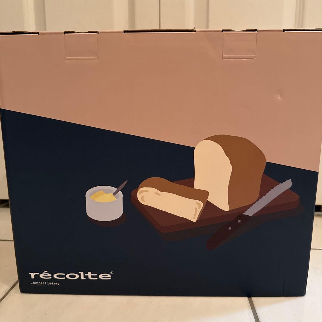 未開封　récolte コンパクトベーカリー RKK-1(W)