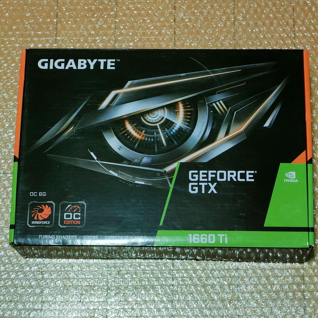 [動作品]GIGABYTE GeForce GTX 1660 Ti OC 6G