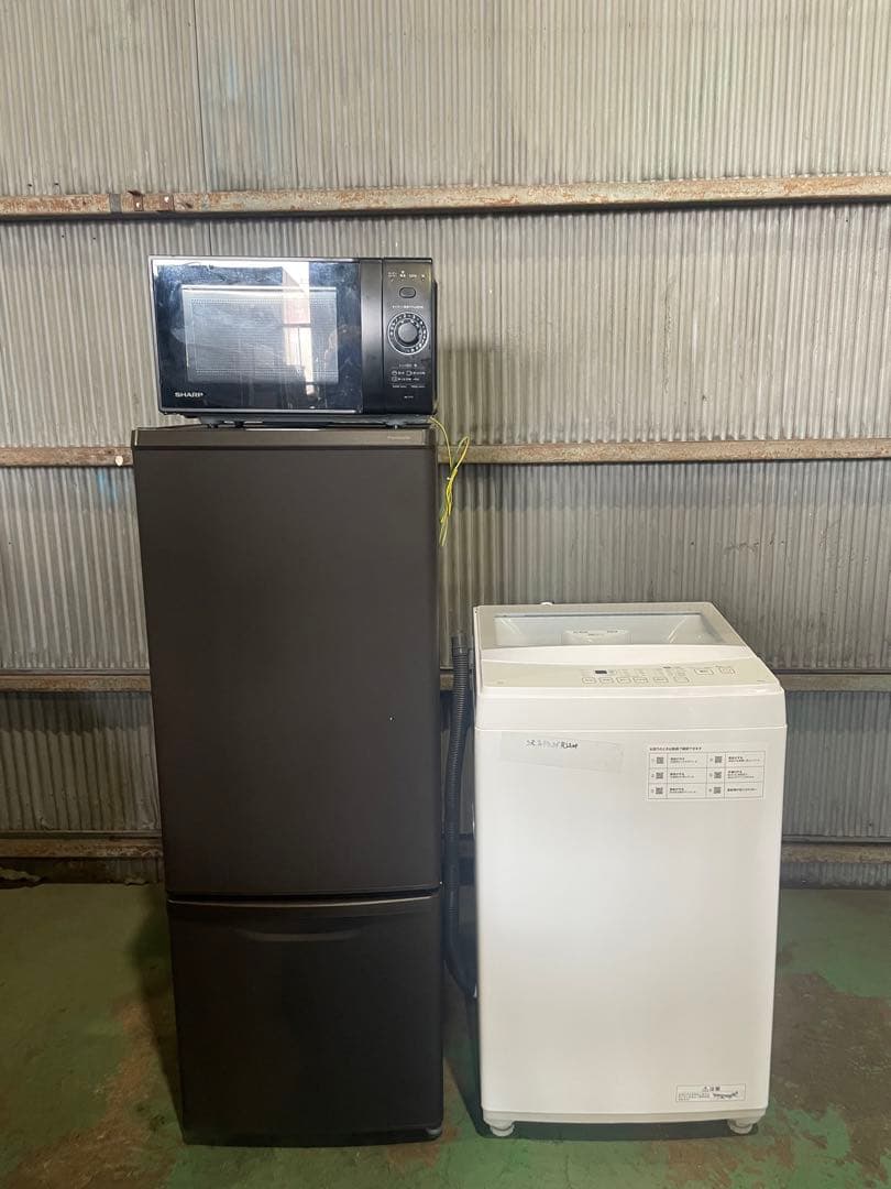 【よう】高年式 家電3点セット Panasonic ニトリ SHARP