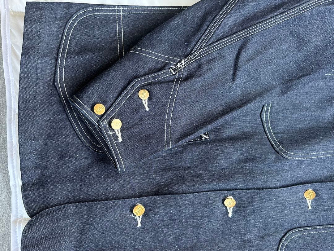 値下げ　セルビッチデニム カバーオール 4ポケット