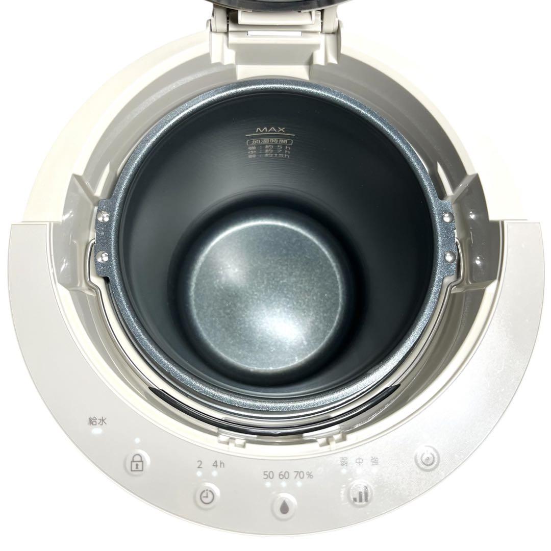 【美品】アイリスオーヤマ スチーム式加湿器 KHM-MH60-C 2024年製