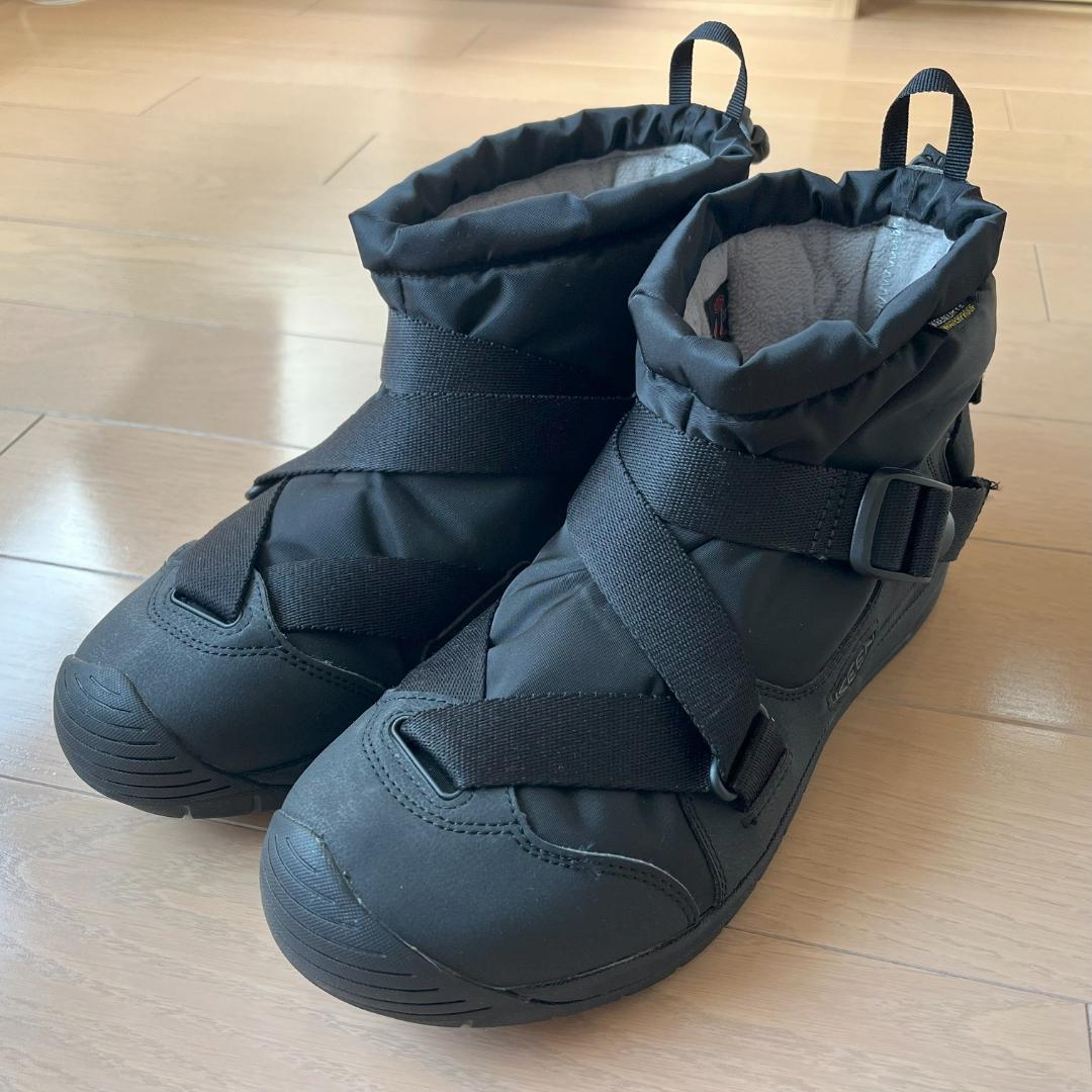 KEEN スノーブーツ ブラック メンズ 27.5cm フットゼラ
