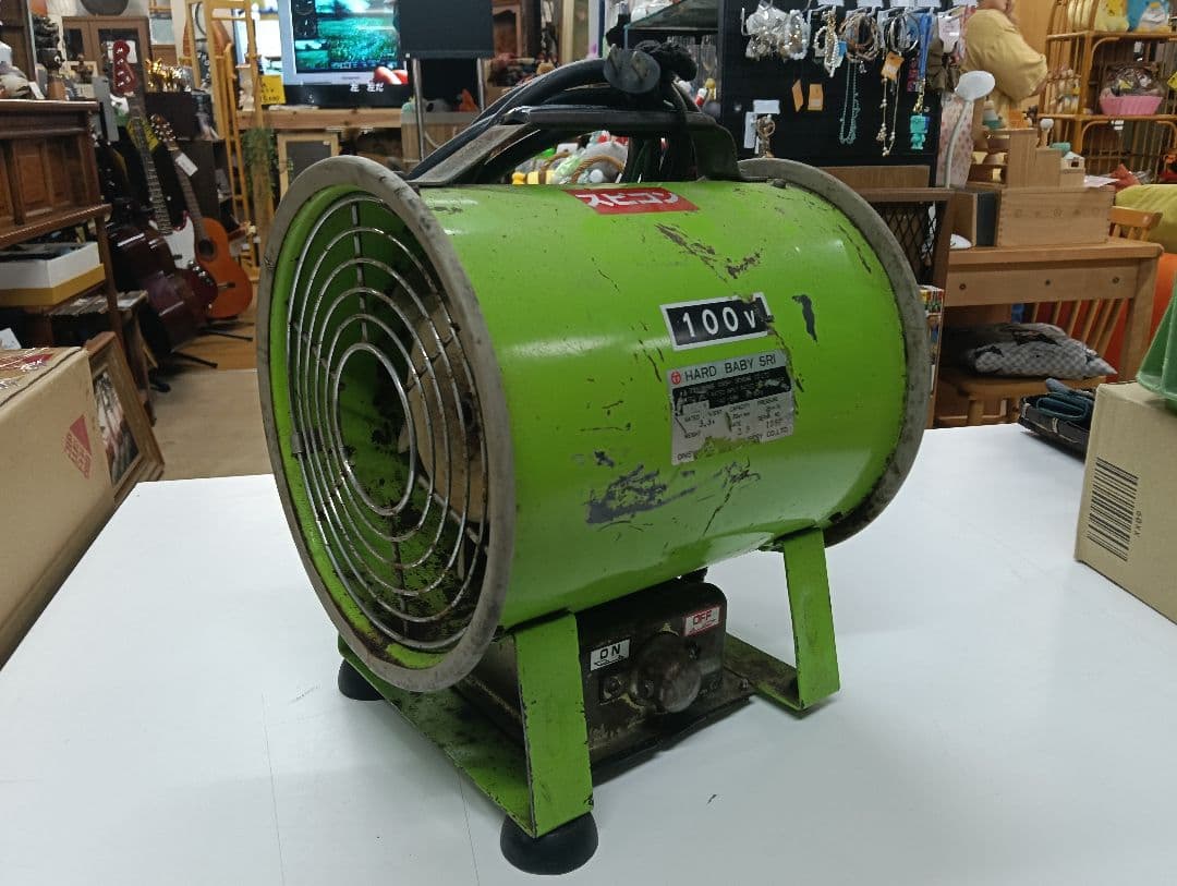【動作確認済み】HARD BABY SRI 業務用扇風機 100V 6段階調整