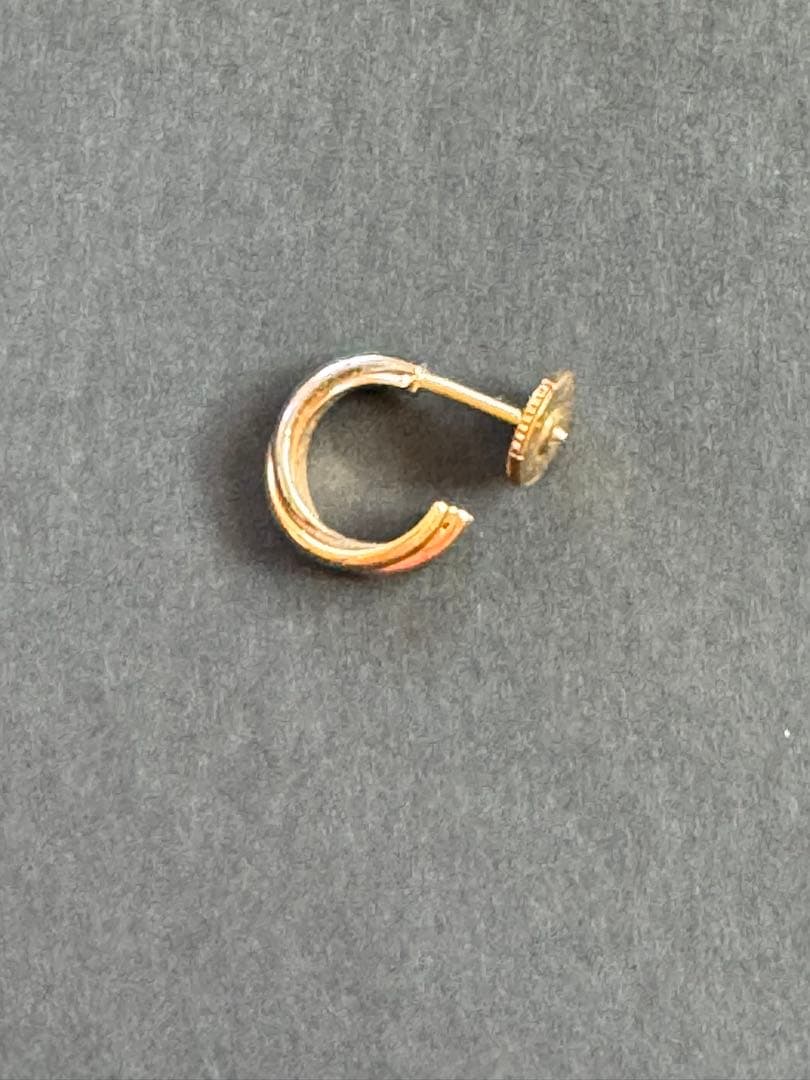 リフォーム整理のため出品、 CARTIER カルティエ K18(片耳)