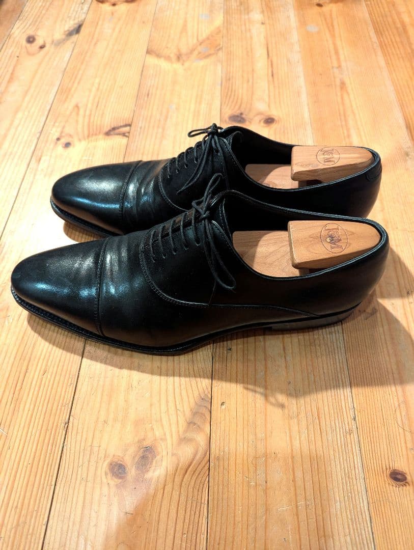 ジョンストン&マーフィー　クラウンアリストクラフト　サイズ8　 シューツリー付