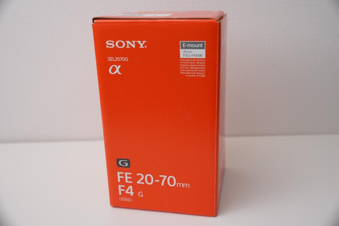 SEL2070G ソニー FE 20-70mm F4 G ズームレンズ