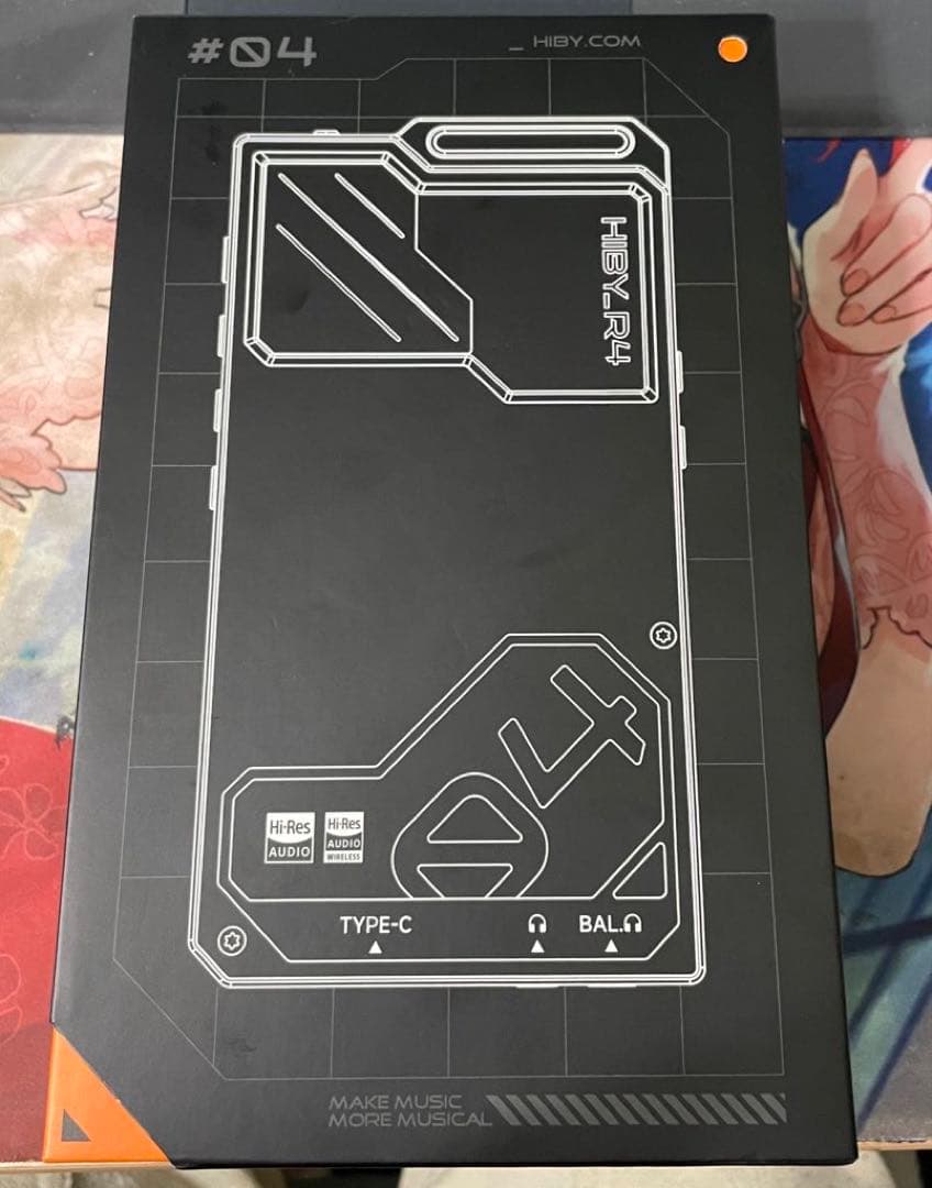HiBy R4 オレンジ DAP +128GB SDオマケ