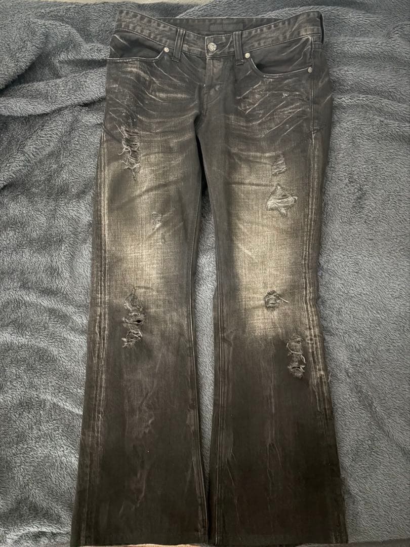 FUGA archive flare jeans ラメ デニム archives