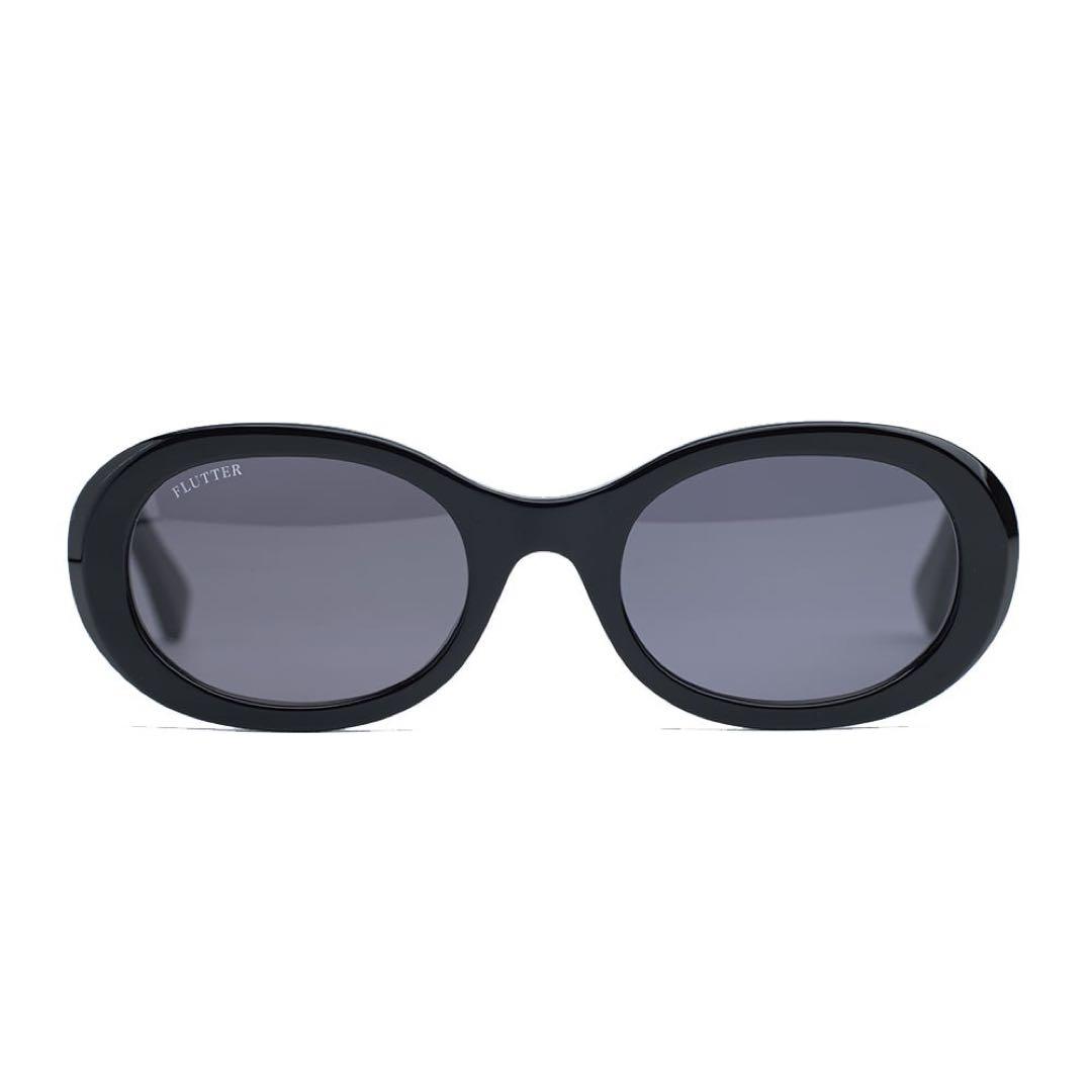 l*様 FLUTTER ブラック サングラス 日本製
