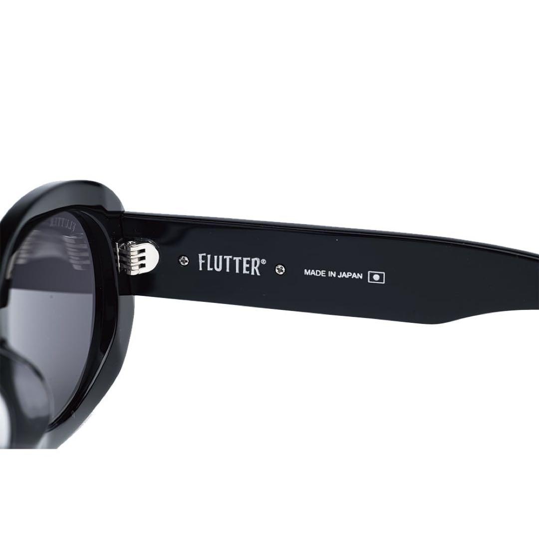 l*様 FLUTTER ブラック サングラス 日本製