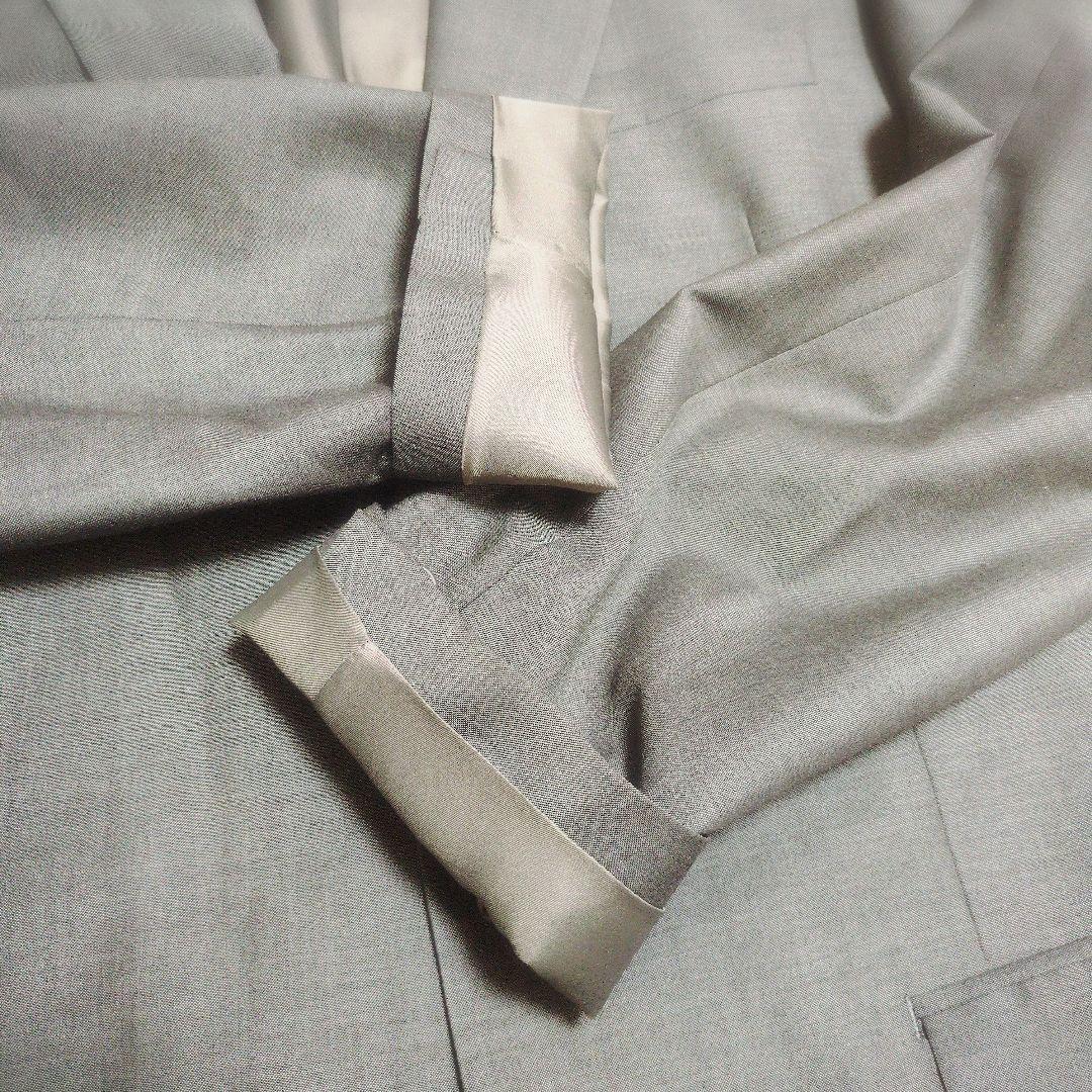 【希少A7/180cm】ダーバン スーツ LL モヘヤ混 濃紺 日本製 レナウン