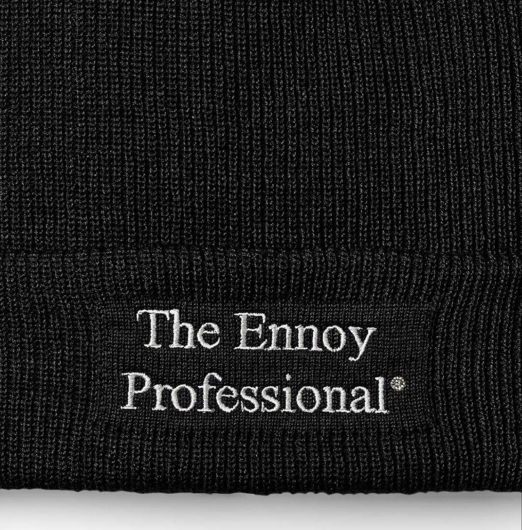 【即配送】エンノイ ennoy ニットキャップBLACK