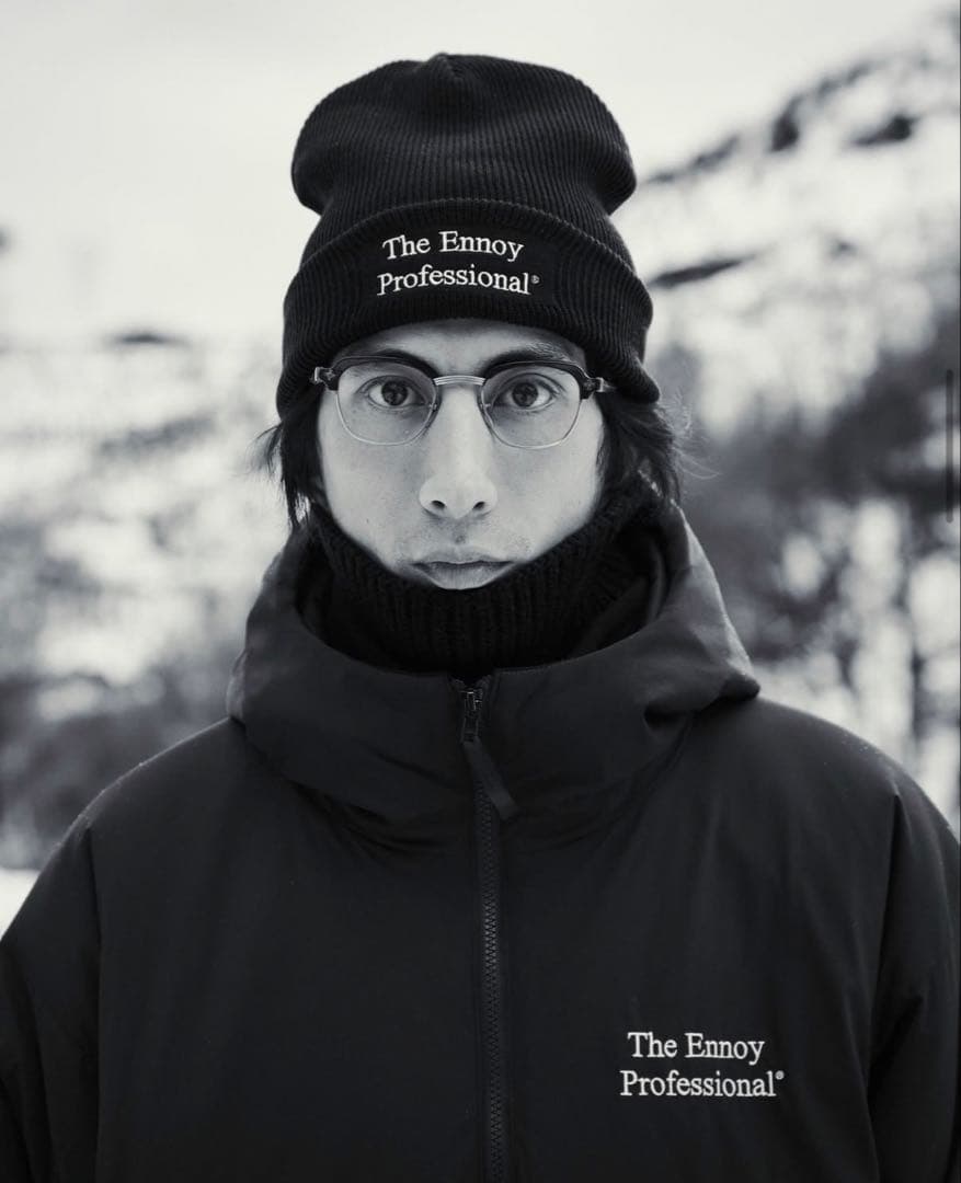 【即配送】エンノイ ennoy ニットキャップBLACK