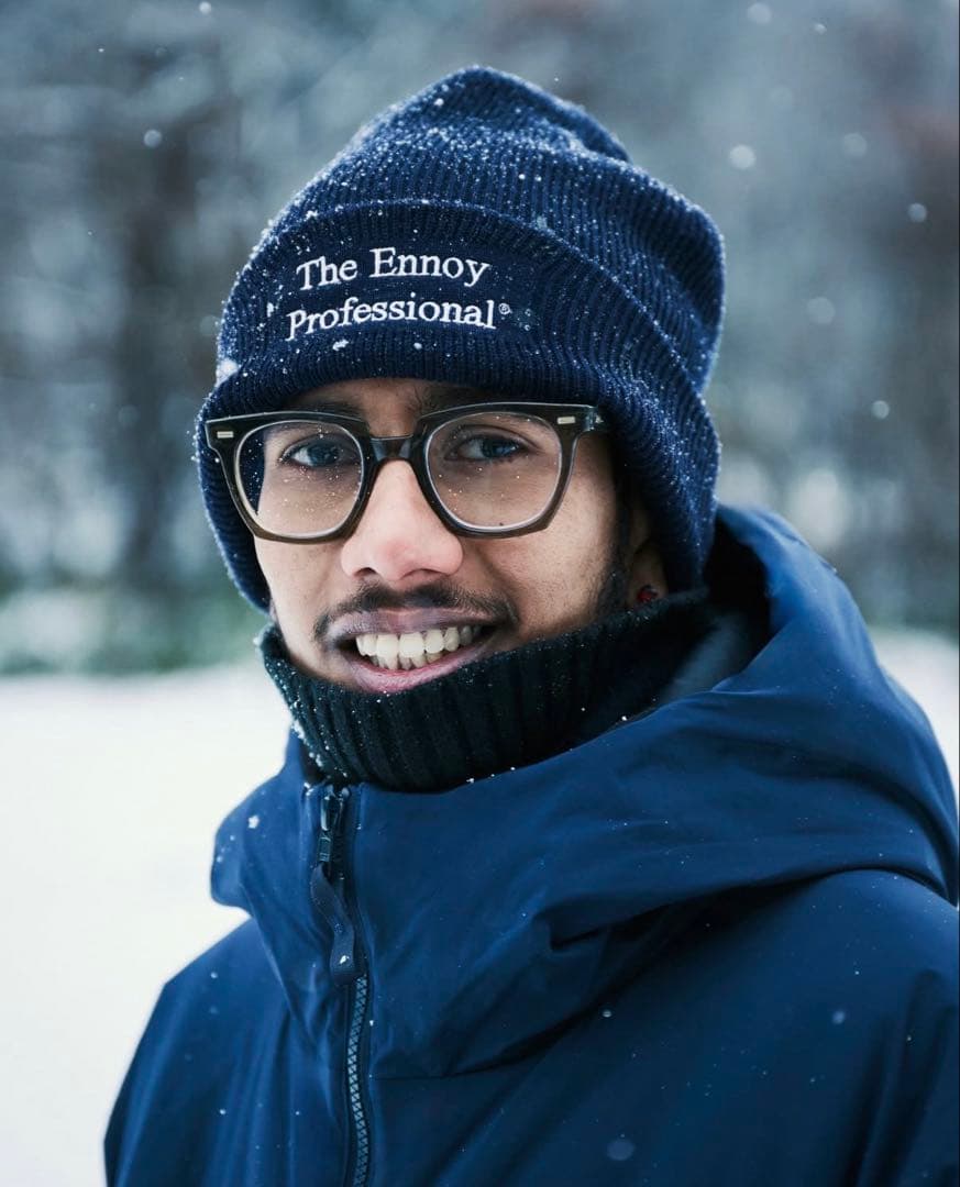 【即配送】エンノイ ennoy ニットキャップBLACK