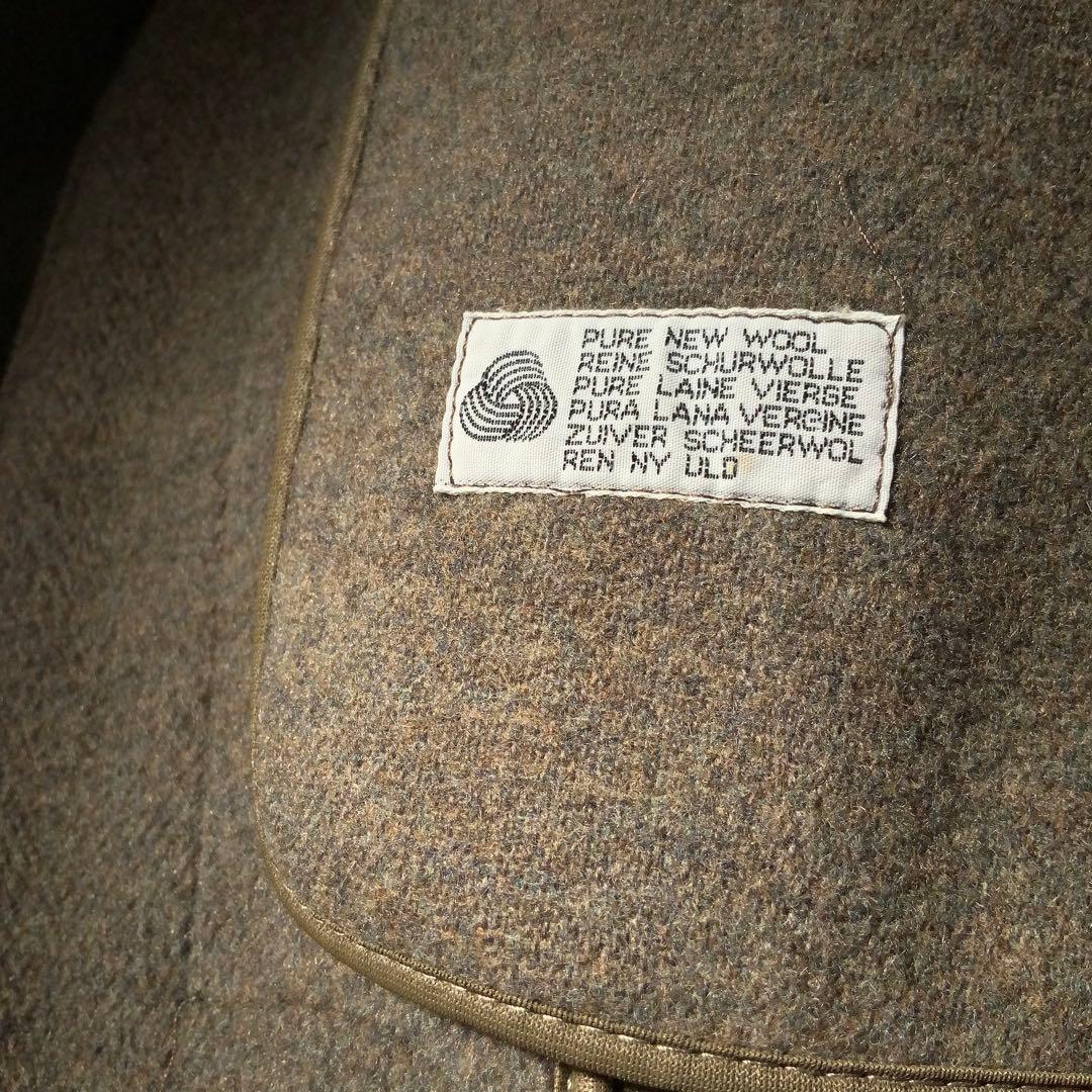 Aquascutum アクアスキュータム ダッフルコート M 英国製 ウール 茶