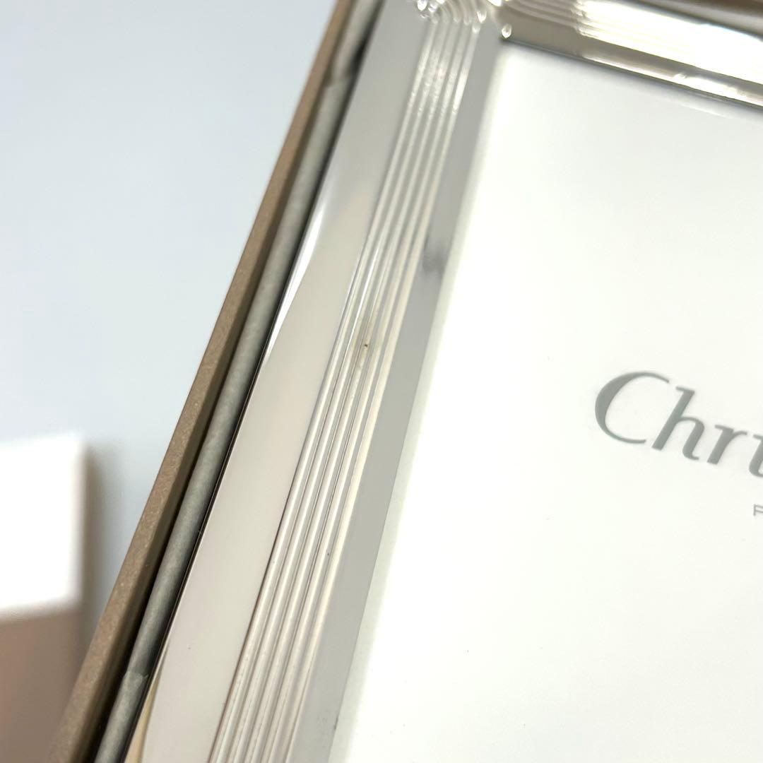 廃盤 Christofle クリストフル フォトフレーム コキーユ シルバー 貝