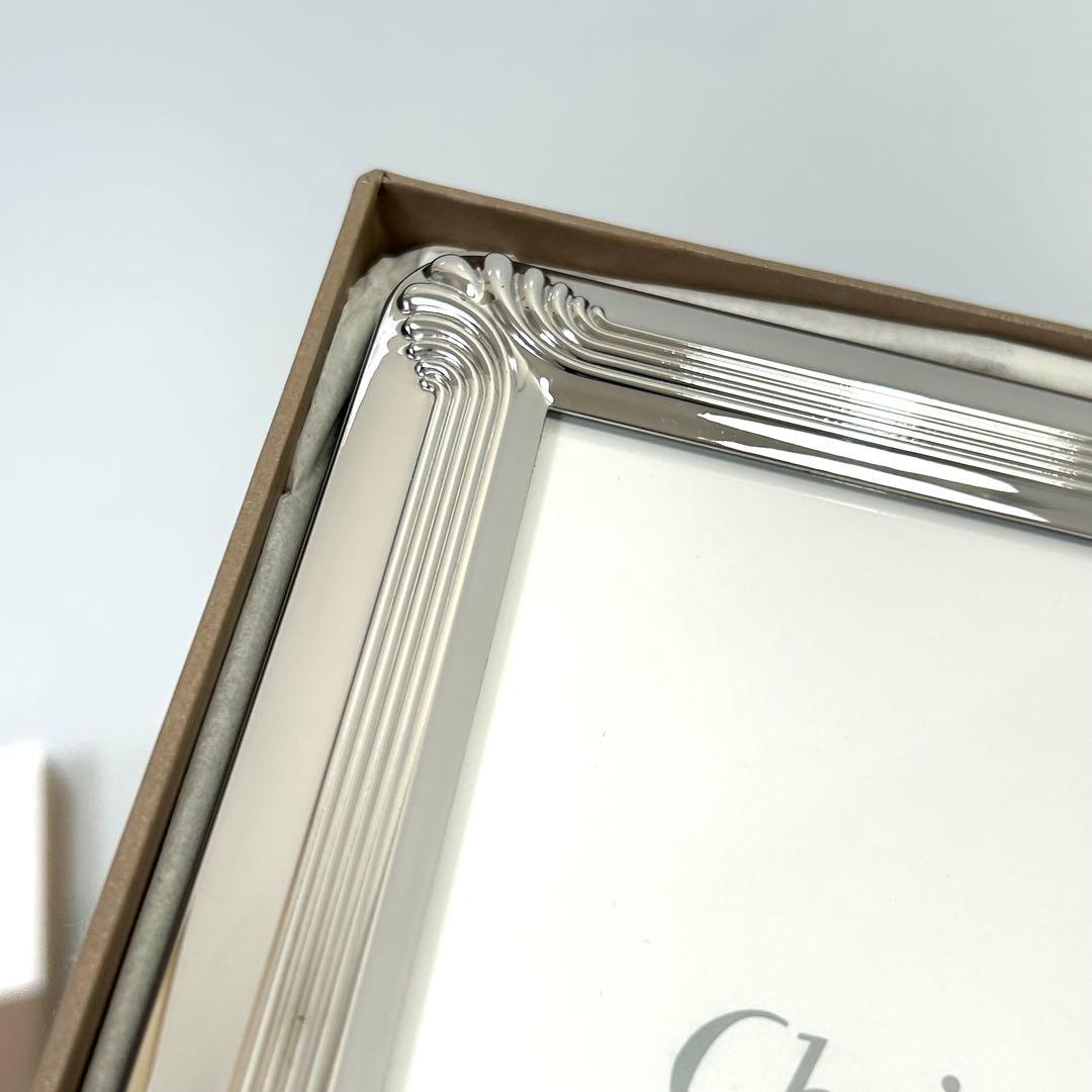 廃盤 Christofle クリストフル フォトフレーム コキーユ シルバー 貝