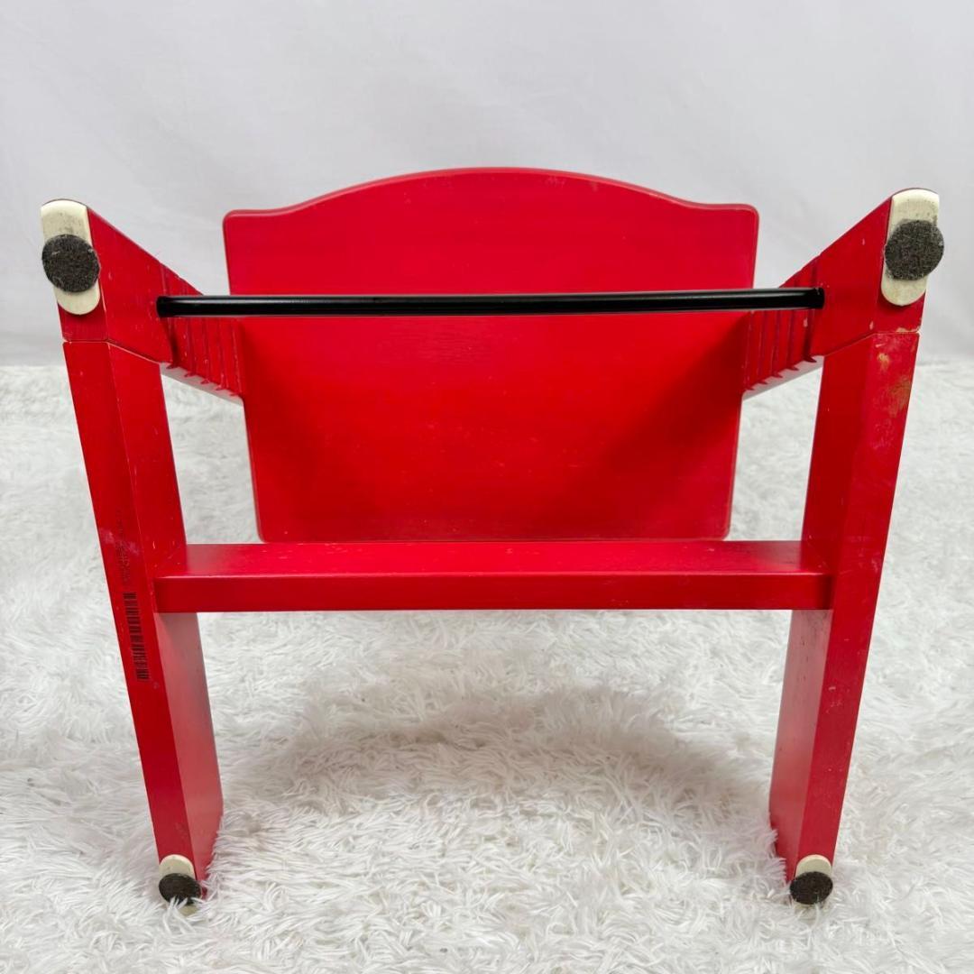 【廃盤】STOKKE ストッケ　トリップトラップ　SN4〜 レッド　827-1