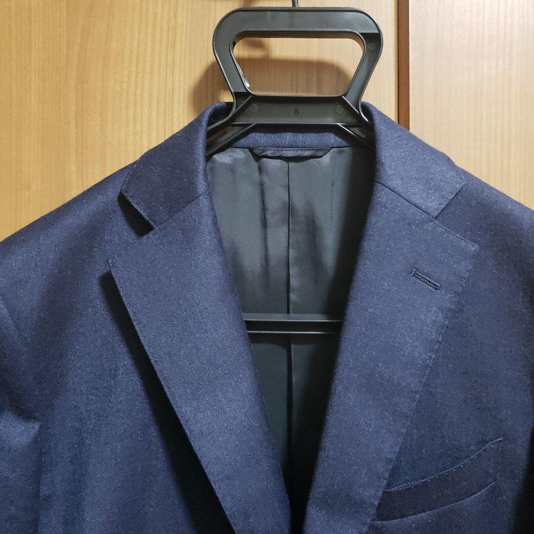 ユニバーサルランゲージ　秋冬スーツ／2つボタン／CANONICO／ウール100%