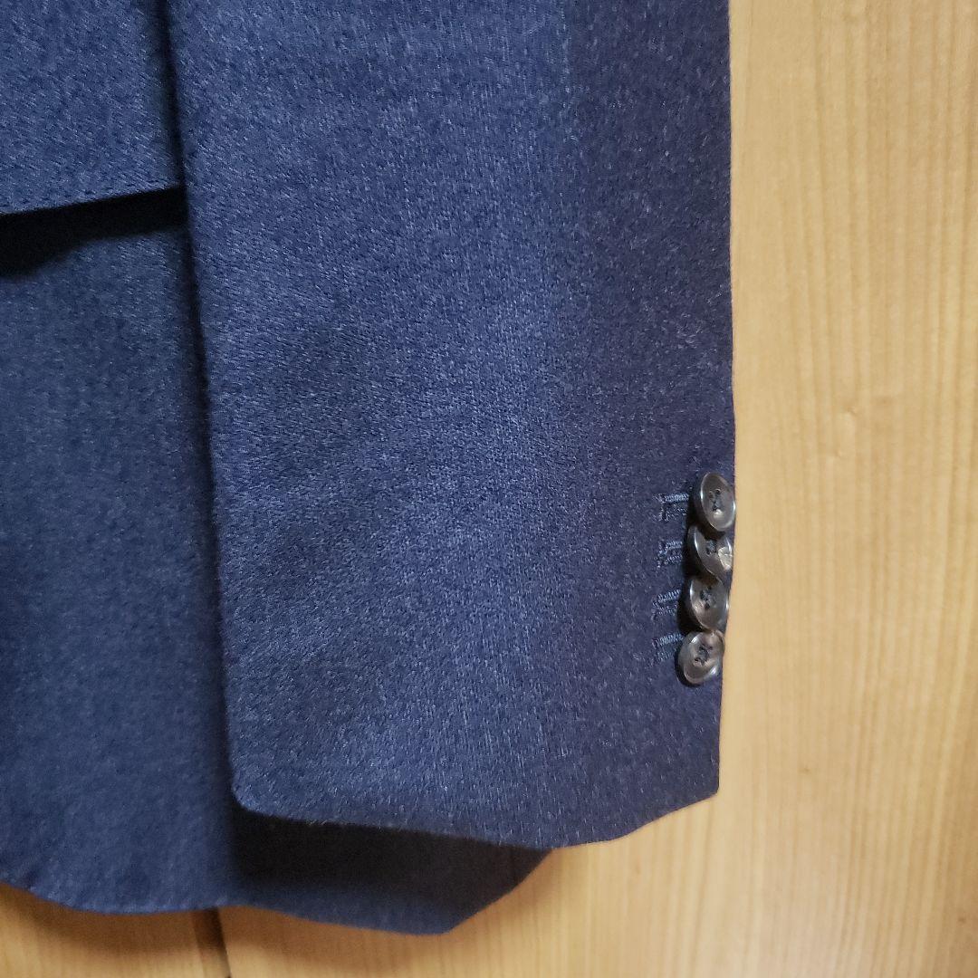 ユニバーサルランゲージ　秋冬スーツ／2つボタン／CANONICO／ウール100%