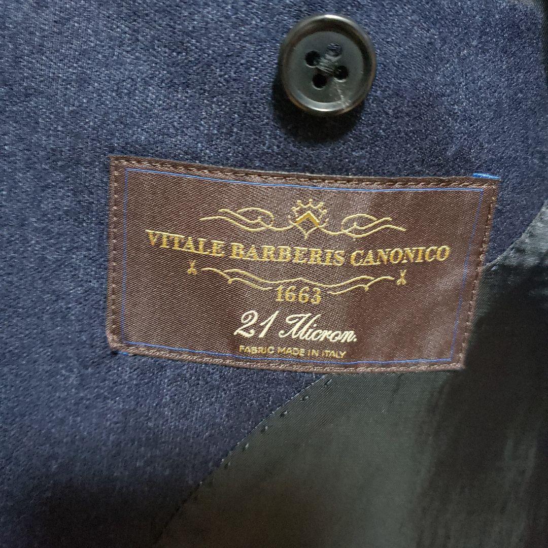 ユニバーサルランゲージ　秋冬スーツ／2つボタン／CANONICO／ウール100%