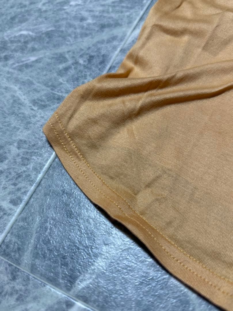 HERMES エルメス マルジェラ 馬車 ロゴ 刺繍 柄 Tシャツ M オレンジ