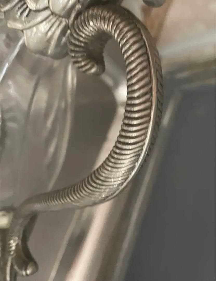 昭和ろく　 アヒル　デカンタ　水差し　フレンチアンティーク　デカン