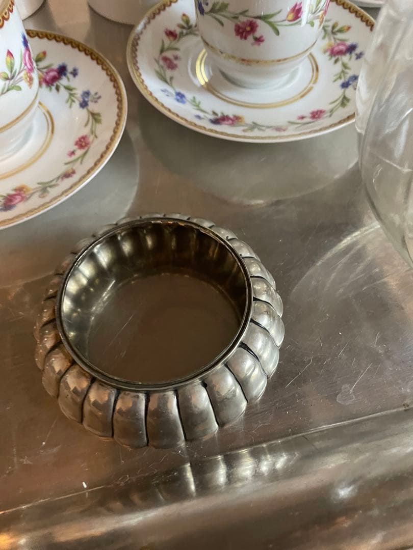 昭和ろく　 アヒル　デカンタ　水差し　フレンチアンティーク　デカン